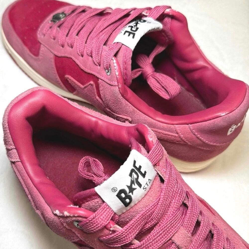 BAPE Bapesta Low M1 'Pink' - 1H70191004 PNK | US.11M - Picture 9 of 13